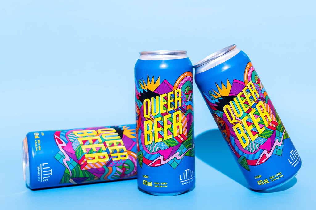 QUEER BEER — BREWED BY LBJ